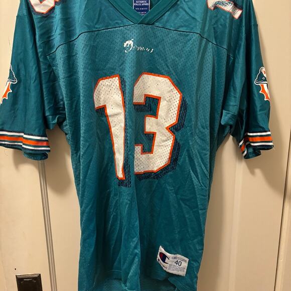 Champion Other - Dan Marino Miami dolphins medium champion size‎ 40 distressed